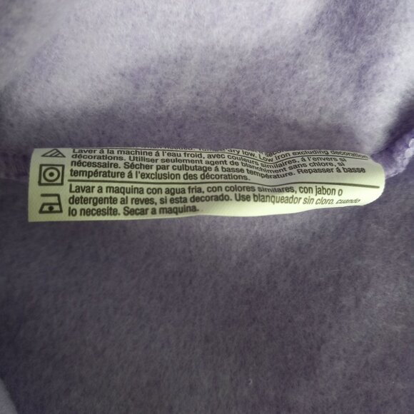 Hanes Size XL 14 16 Girls Youth Purple Pink Hoodie Pretty Cool Girl Graphic NEW - Picture 7 of 7